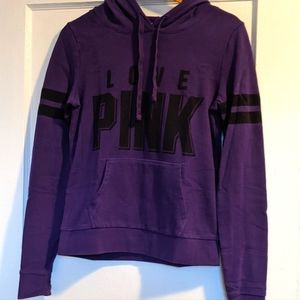 Victoria's Secret Pink Purple Hoodie, S, EUC